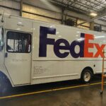 fedex truck front driver side indoors