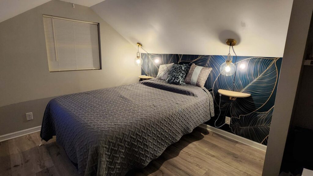 bedroom wall vinyl design