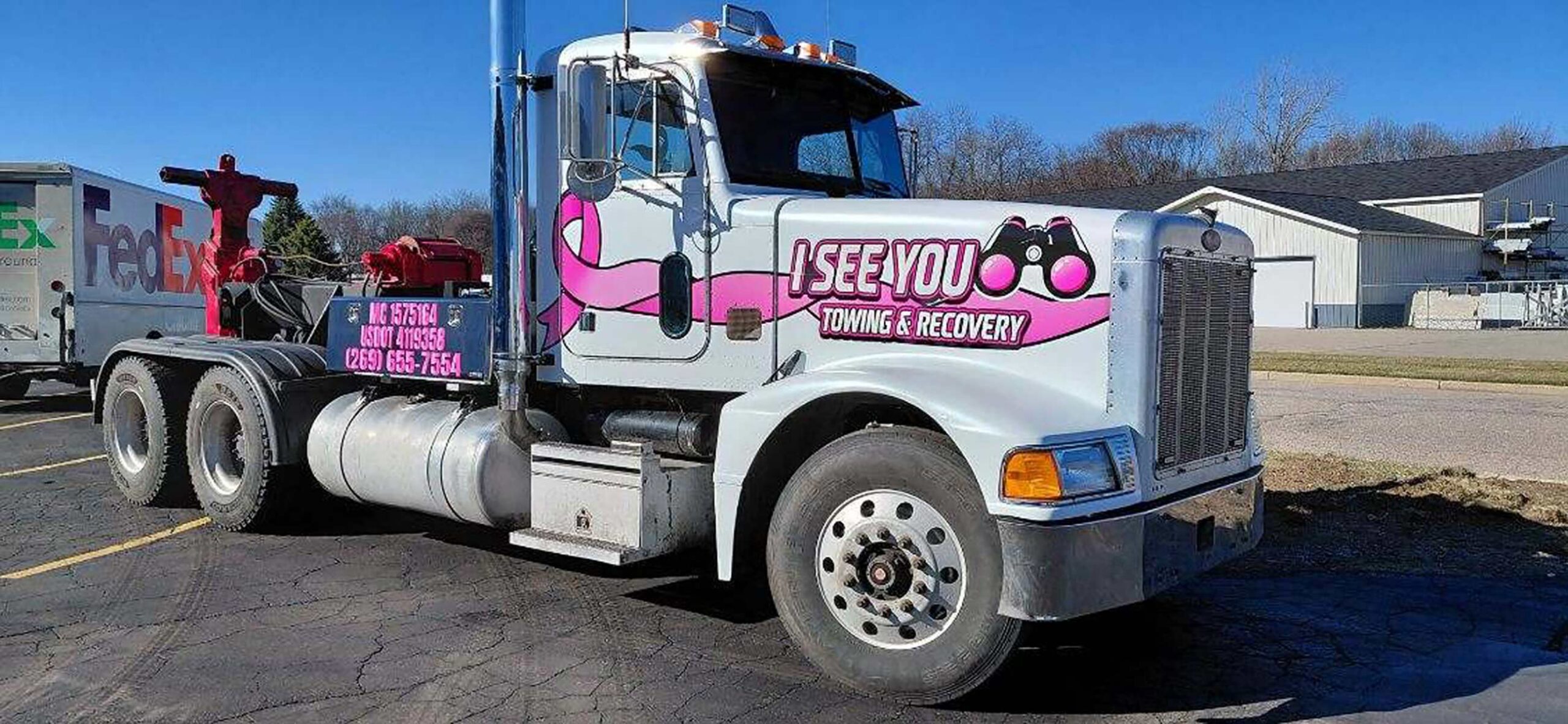 i see you towing truck
