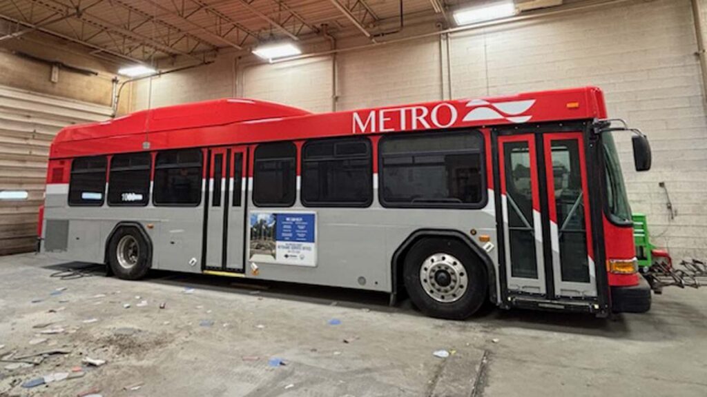 metro bus wrap