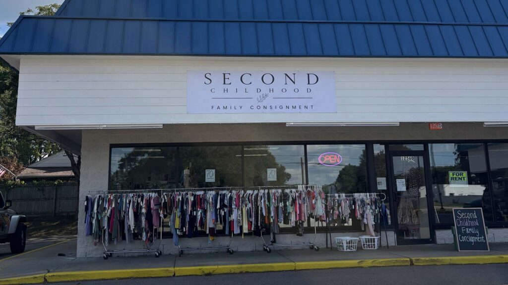 second childhood store banner
