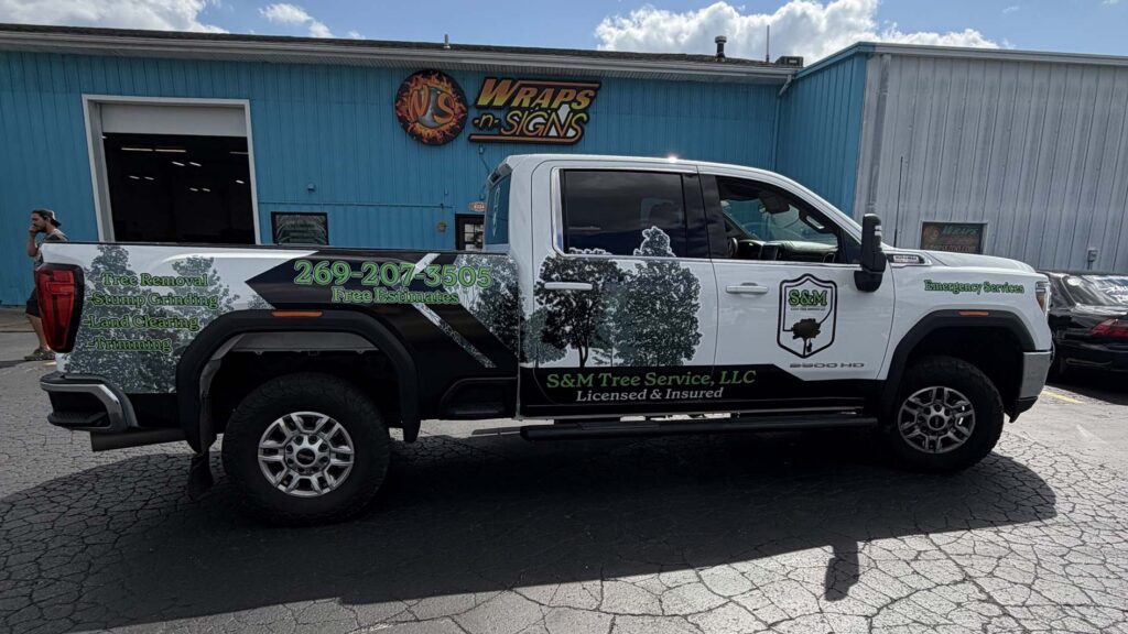 sm tree service wrap